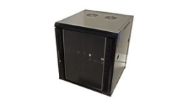 26990152, 19" Case, Wall Mount, 12U, Steel, Black, Value