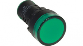 RND 210-00044, 22 mm Panel Indicator green 110 V, RND Components