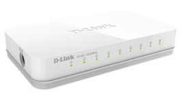 GO-SW-8G/E, Gigabit Unmanaged Desktop Switch, 8 Ports, D-Link
