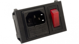 BZH01/Z0000/02, Разъем: питания AC; гнездо; "папа"; 10А; 250ВAC; IEC 60320, Bulgin