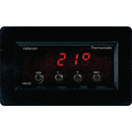 VM145, Digital panel thermometer, Velleman
