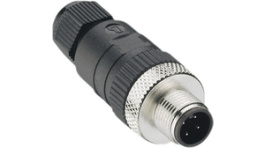 RSCQ 4/9, Cable plug M12 4 Poles, Lumberg Automation (Belden brand)
