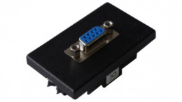 FLF/DSUB-9-SW, FLF mounting plate, Contrik