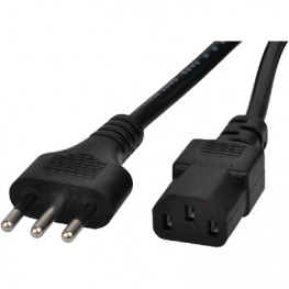 SP-223-20-S, Mains cable Italy-Plug C13-Socket 2 m, Maxxtro