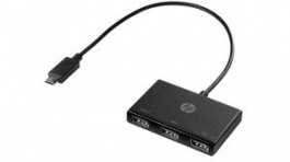Z6A00AA, Adapter Hub, USB-C Plug / USB-A 3.0 Socket, HP