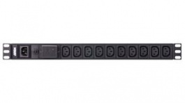 PE0110SG-AT-G, Basic 1U PDU, 10A, 10x IEC 60320 C13, Aten