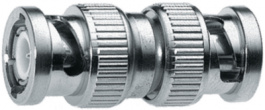 32 BNC-75-0-1/133 NE, Straight Adapter, BNC Plug - BNC Plug, 75Ohm, Huber+Suhner