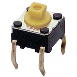 B3F-1050, Микропереключатель; 1; SPST-NO; 0,05A/24ВDC; THT; 0,98Н; 6x6мм, Omron