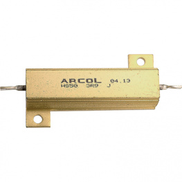 HS50 22K J, Wirewound resistor 22 kOhm 50 W +- 5 %, Arcol