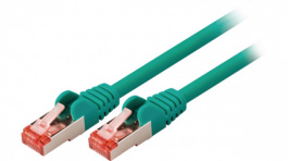 VLCP85221G025, Patch cable CAT6 S/FTP 0.25 m Green, Valueline