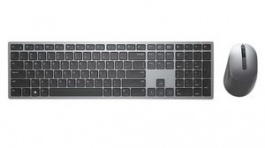 KM7321WGY-INT, Keyboard and Mouse, 4000dpi, KM7321, US English, QWERTY, Bluetooth/Wireless/Radio Frequency, Dell