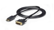 DP2DVI2MM6 Video Cable, DisplayPort Plug - DVI Plug, 1920 x 1200, 1.8m