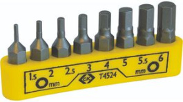 T4524, Bit Set 8, C.K Tools (Carl Kammerling brand)