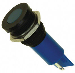 Q16F1BXXB24E, LED Indicator blue 24 VDC, APEM