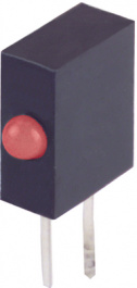 KM2520EH/1ID, PCB LED 1.8 mm round Red standard, Kingbright