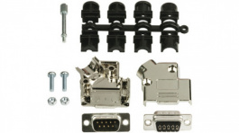 MHD45PK15-DB15SK, D-Sub socket kit 15P, MH Connectors