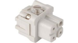 93601-0121, S-A Inserts 3 Poles Socket, Screw Terminal, Molex