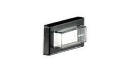 RND 210-00713, Splashproof Cap with Bezel, Black / Transparent, RND Components