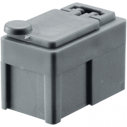 GR. 1 BLACK 29X17X21MM, SMD container black 29 x 17 x 21 mm, Schlund