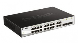 DGS-1210-20, Ethernet Switch, RJ45 Ports 20, 1Gbps, Managed, D-Link