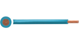 RND 475-00583 [100 м], Tri-Rated Wire, 0.75 mm\x1a, light blue Copper bare PVC, RND Cable