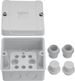 D 9020, Cable junction boxes 88 x 88 x 53 mm, Hensel