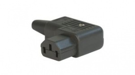 4785.0100, Разъем: питания AC; IEC 60320; C13 (F); вилка; "мама"; на провод, Schurter