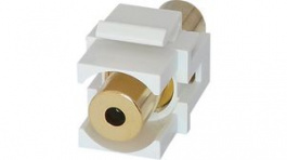 KC3.5wh, 3.5mm Keystone Coupler, White, TUK Limited