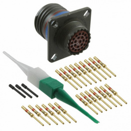 D38999/20WC35PN, Appliance plug with flange 22P, Amphenol