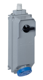 PK 3274 PB5, PK..PB5, sockets, interlocked socket-outlets, E33 - DIII fuse carrier, ILME