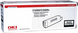 43034808, Toner black, Oki