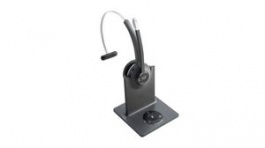 CP-HS-WL-561-M-EU=, Headset with Multibase Station, 500, Mono, On-Ear, 18kHz, Bluetooth/USB, Black / Grey, Cisco Systems