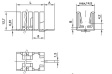 KL-110/19/SW/VM/9,5 Радиатор: штампованный; U; черный; L: 19мм; W: 14,5мм; H: 12,7мм