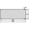 30828-058 Front Panel 3 HE 84 TE