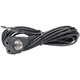 30-560-0049, Заземляющий провод; Исполнение ESD; Дл.провода:3м; 1МОм, Eurostat