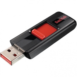 SDCZ36-016G-B35, USB Flash Drive Cruzer 16 GB black/red, Sandisk