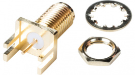 RND 205-00461, Female Jack SMA 50 Ohm, Straight, RND Connect
