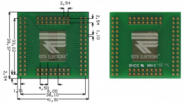 RE969-02, Prototyping board FR4 Epoxide + chem. Au, Roth Elektronik