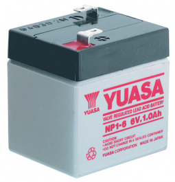 NP10-6, Lead-Acid Battery, 6 V 10 Ah, Yuasa