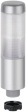699 430 75 LED stacking beacon Kompakt 37, red/yellow