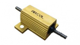 HS25E3 22R F M145, Aluminium Housed Wirewound Resistor with Threaded Terminals 22Ohm +-1% 25W, Arcol