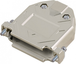 DTNT15-K, Корпус: для разъемов D-Sub; D-Sub HD 26pin, D-sub 15pin; прямой, Encitech Connectors