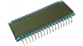 DE 301-TU-30/6,35 (5 Volt), Дисплей: LCD; 7-сегментный (цифровой); STN Positive; Знак: 7мм, Display Elektronik