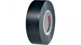 HTAPE-FLEX2000+19x20 PVC BK, PVC Insulation Tape black 19 mmx20 m, HellermannTyton