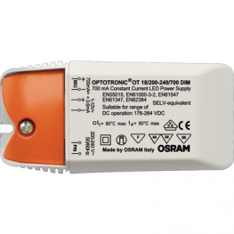 OT 18/200-240/700 DIM, LED power supply, Osram