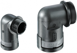 BVWD-P213GT, Угловой разъем 90°; Резьба: PG,внешняя; Oрукава: 23мм; полиамид 6, PMA AG (Cable protection)