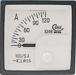 IQ 96, 0-10A, 8839, Analogue Display 96 x 96 mm 0...10 AAC, CEWE Instrument