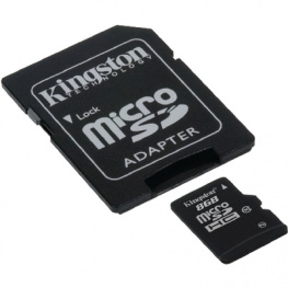 SDC10/8GB, microSDHC card 8 GB, Kingston