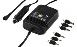 P.SUP.CAR10-HQ, Universal DC-DC car adapter, 100 x 70 x 32 mm, 217 g, HQ