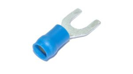 FVD2-YS4A [100 шт], Insulated Fork Terminal, Blue, 4.3mm, 1.04 ... 2.63mm², Vinyl Pack of 100 pieces, JST